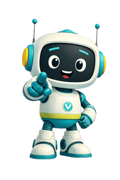 Robô Edu apontando